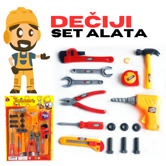 Dečiji Set Alata - Za Male Majstore